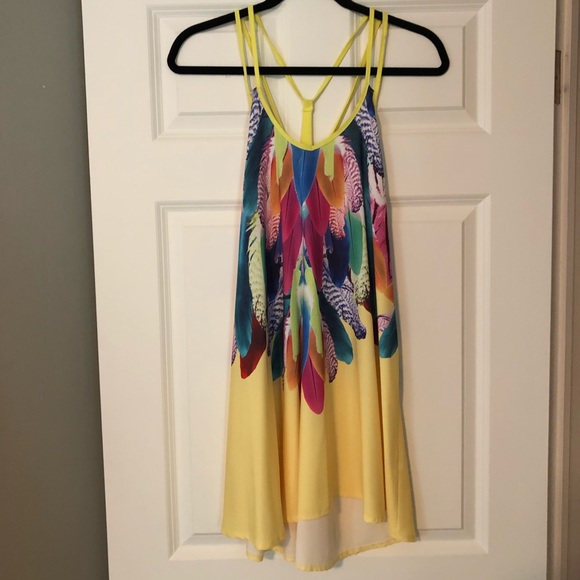 Angel Biba Dresses & Skirts - Angel Biba Feather Dress